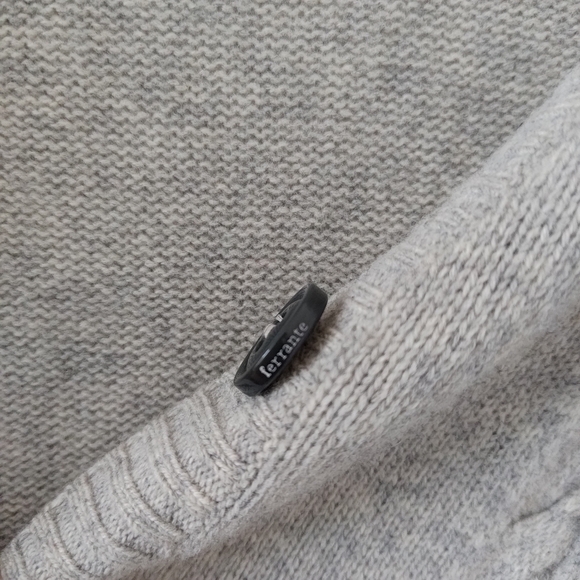 Ferrante luxury wool/cashmere button down cardigan (Mens MED) - Picture 4 of 5